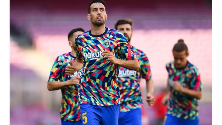 Jugadores del Barcelona.