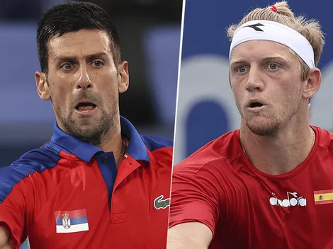 Qué canal transmite Novak Djokovic vs. Alejandro Davidovich Fokina por los Juegos Olímpicos Tokio 2020