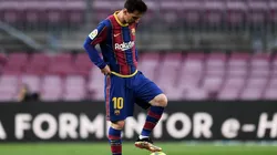 Lionel Messi durante un encuentro con Barcelona.