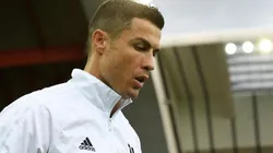 Cristiano Ronaldo durante un encuentro con Juventus.