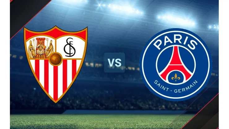 Sevilla vs. París Saint Germain por un amistoso internacional.