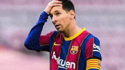 Lionel Messi durante un encuentro con Barcelona.