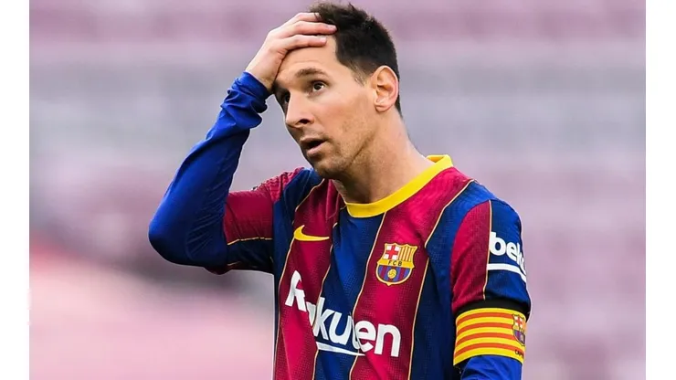 Lionel Messi durante un encuentro con Barcelona.