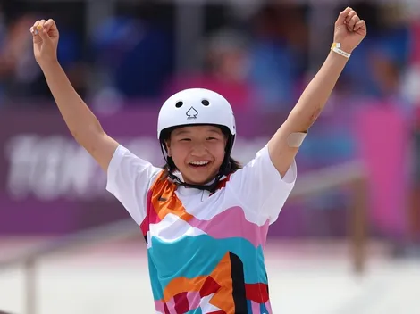 ¡13 años! La primera campeona olímpica de skate