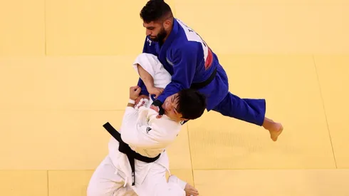 El israelí Tohar Butbul, en su última pelea ante el surcoreano Changrim An.