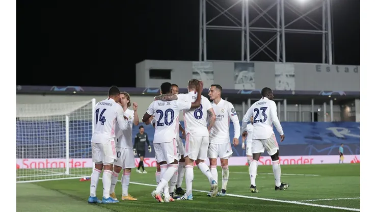 Jugadores de Real Madrid.