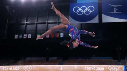 Simone Biles tuvo su debut en Tokio 2020.