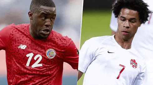 Costa Rica vs. Canadá por los cuartos de final de la Copa Oro 2021. (Fotos: Getty Images).
