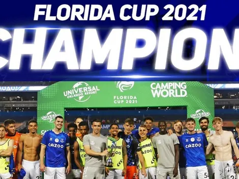 Everton venció a Millonarios y se consagró en la Florida Cup