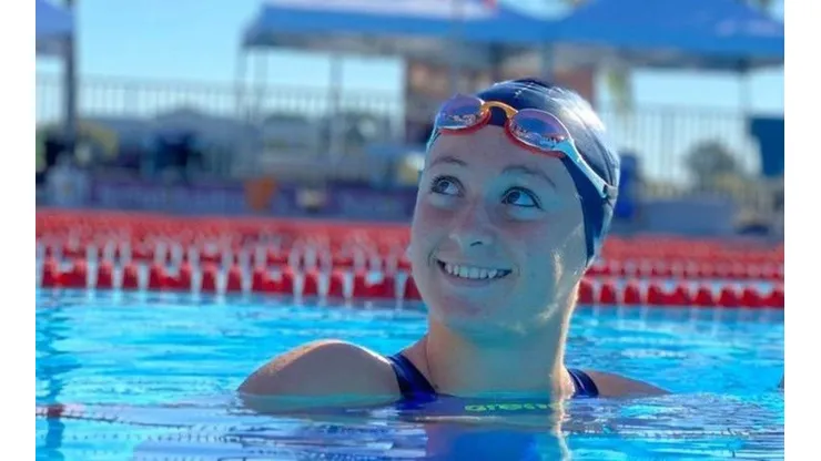 En natación, Nicole Frank debuta en los Juegos Olímpicos de Tokio 2020. (Foto: Prensa Fun).