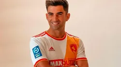 Enzo Zidane en presentación con su nuevo equipo.