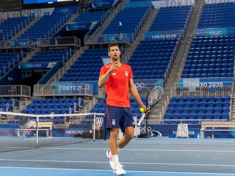 Viral: Djokovic sorprende a las gimnastas con su flexibilidad