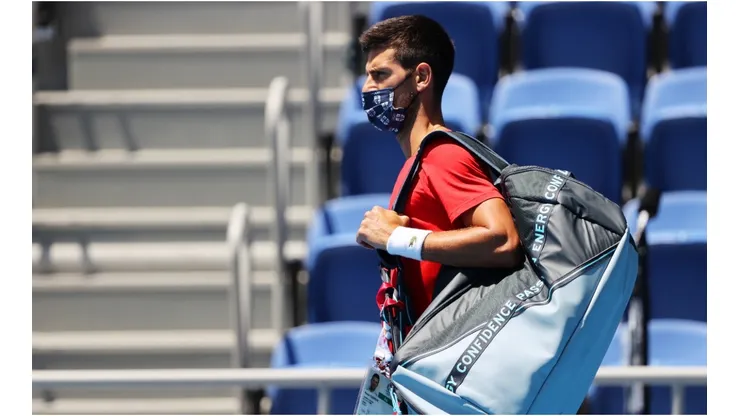 Novak Djokovic pasa el debut en Tokio 2020 sin problemas.