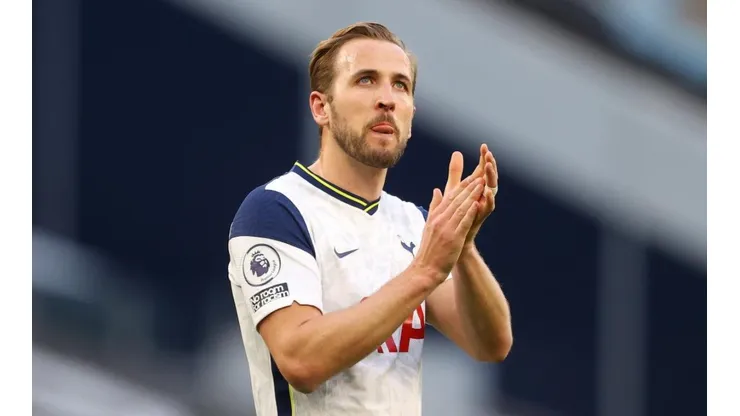 Harry Kane durnate un encuentro con Tottenham.