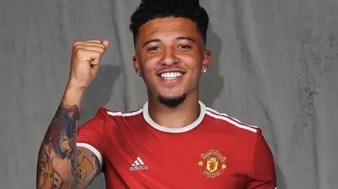 Jadon Sancho, nuevo jugador de Manchester United.
