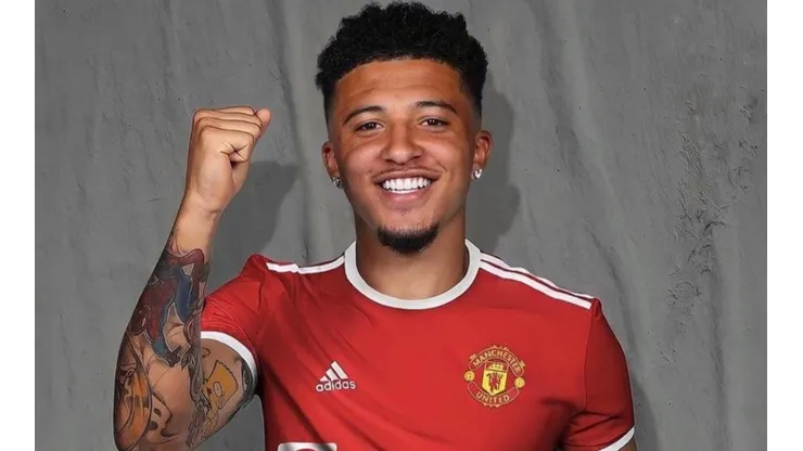 Jadon Sancho, nuevo jugador de Manchester United.