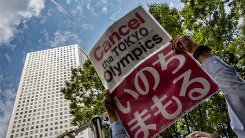 Las protestas contra los Juegos Olímpicos se intensificaron durante la ceremonia de apertura