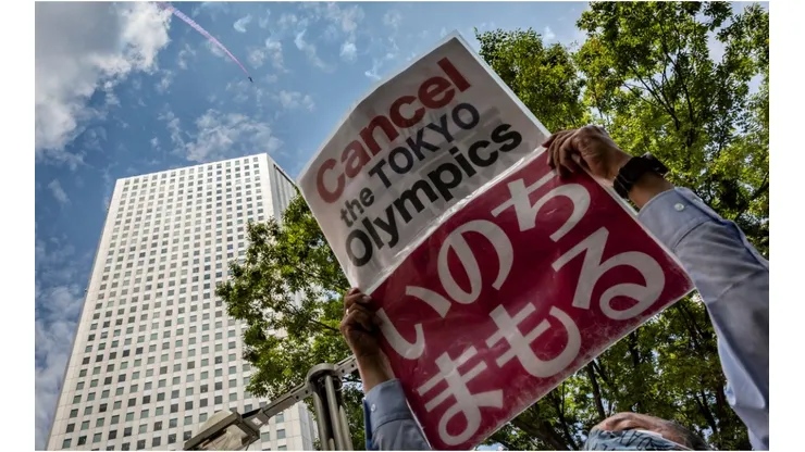 Las protestas contra los Juegos Olímpicos se intensificaron durante la ceremonia de apertura