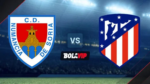 Numancia y Atlético de Madrid juegan por un amistoso de pretemporada