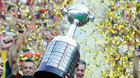 Trofeo de la Copa Libertadores.