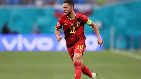 Hazard jugó la última Eurocopa