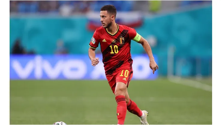 Hazard jugó la última Eurocopa