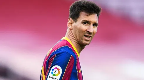 Lionel Messi durante un encuentro Barcelona.