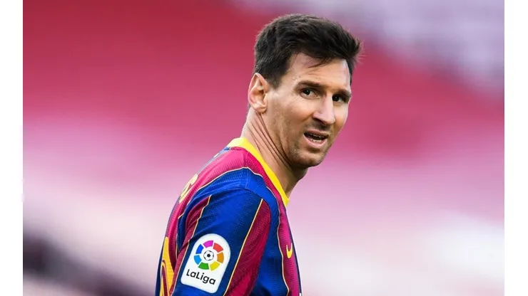 Lionel Messi durante un encuentro Barcelona.