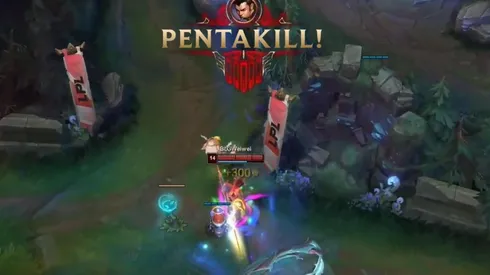 Se marcan un Pentakill con Xin Zhao en la LPL de League of Legends