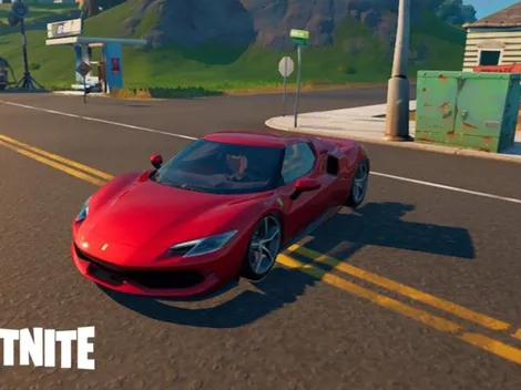 Primer vistazo al auto Ferrari que llega a Fortnite en la nueva colaboración