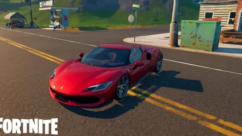 Primer vistazo al auto Ferrari que llega a Fortnite en la nueva colaboración