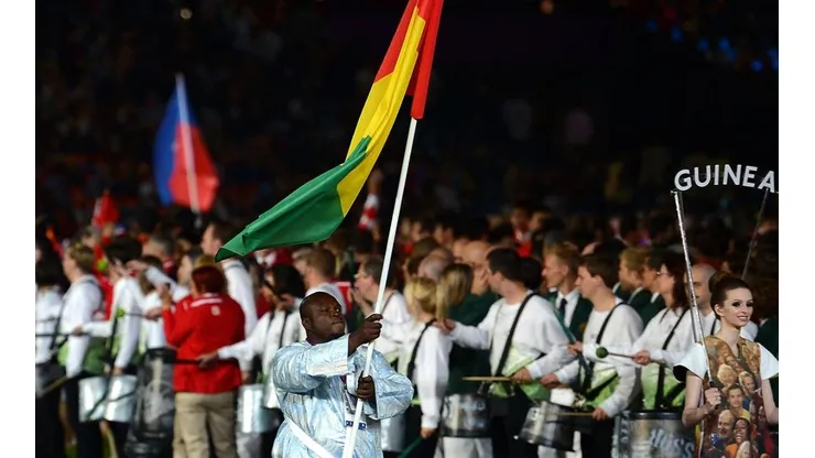 Presentación de Guinea en Río 2016.