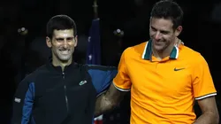 Novak Djokovic y Juan Martín del Potro, amigos y rivales en el tenis