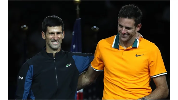 Novak Djokovic y Juan Martín del Potro, amigos y rivales en el tenis
