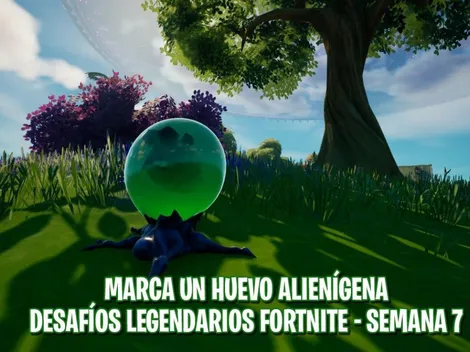 Dónde encontrar y marcar huevos alienígenas en Fortnite