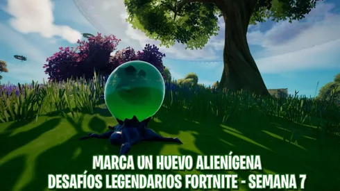 Dónde encontrar y marcar huevos alienígenas en Fortnite