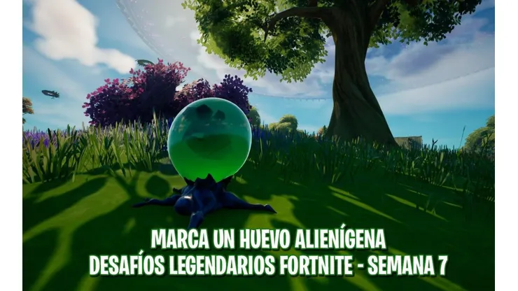 Dónde encontrar y marcar huevos alienígenas en Fortnite
