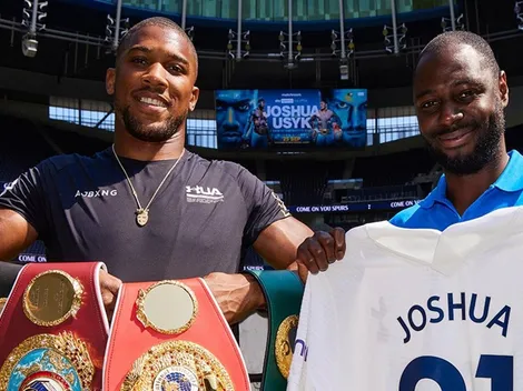 Anthony Joshua aseguró que Usyk está a la altura de Tyson Fury