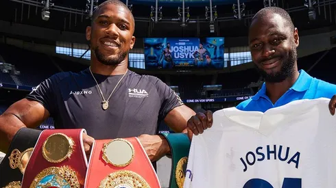 Anthony Joshua aseguró que Usyk está a la altura de Tyson Fury