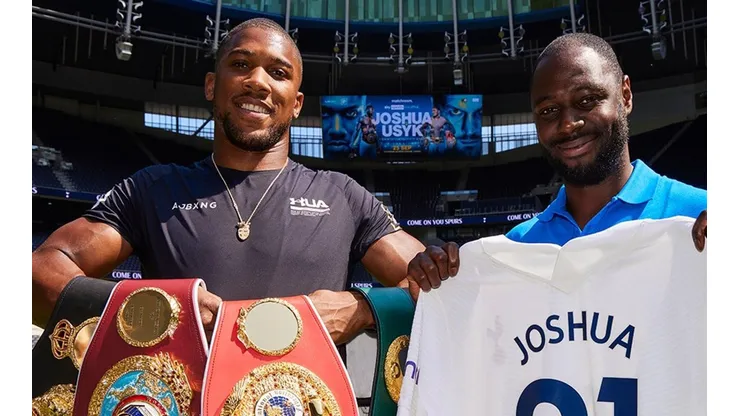 Anthony Joshua aseguró que Usyk está a la altura de Tyson Fury