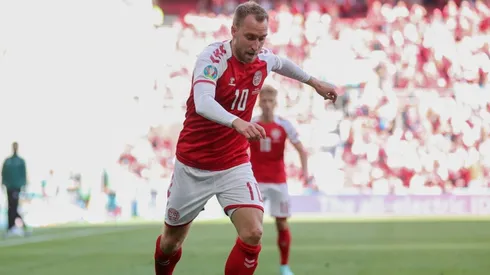 Christian Eriksen, jugador danés que sufrió un ataque cardíaco en plena Euro 2020