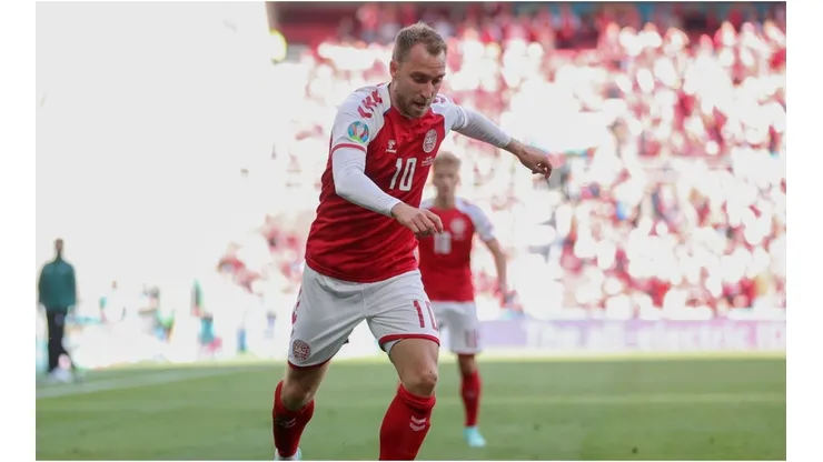 Christian Eriksen, jugador danés que sufrió un ataque cardíaco en plena Euro 2020
