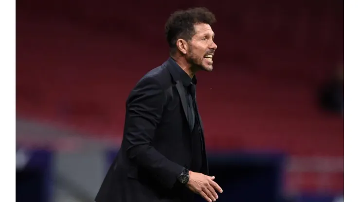 Diego Simeone, entrenador de Atlético de Madrid.
