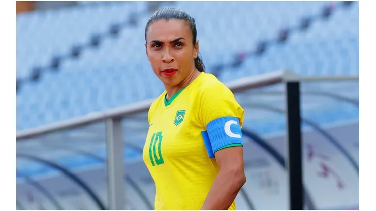 Marta la rompió en debut de Brasil en Tokio 2020.