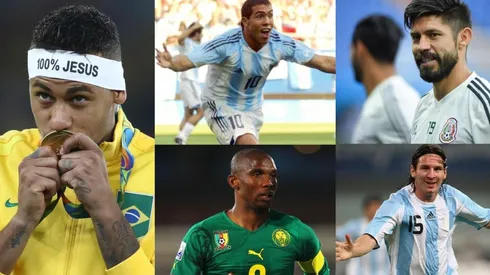 Algunas de las figuras de los últimos Olímpicos.