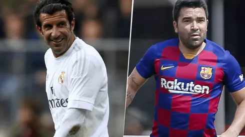 Real Madrid vs. Barcelona por el Clásico de Leyendas. (Fotos: Getty Images).
