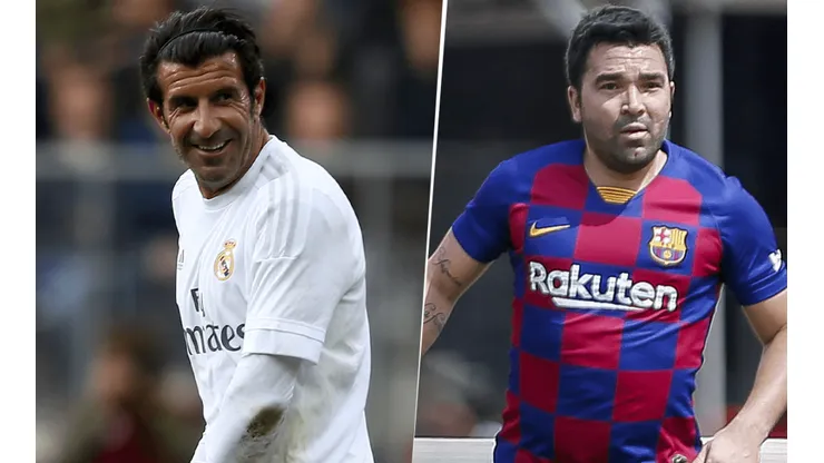 Real Madrid vs. Barcelona por el Clásico de Leyendas. (Fotos: Getty Images).