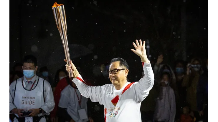 Akio Toyoda, presidente de Toyota, en abril de 2021