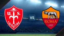 Triestina vs. Roma por un amistoso internacional.