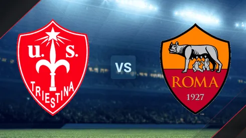 Triestina vs. Roma por un amistoso internacional.